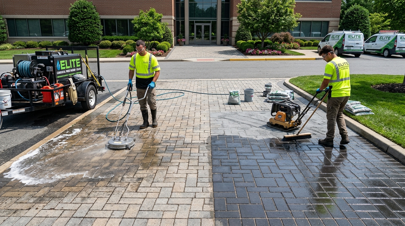 Power Washing and Wet Look Sealing